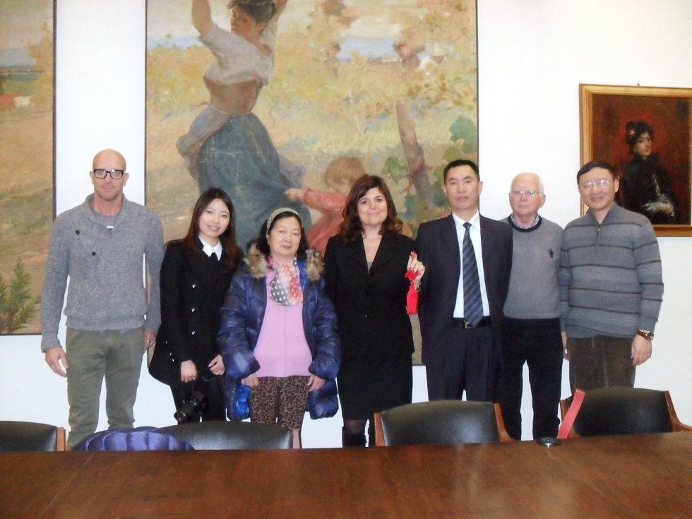 Coripro con delegazione olivicoltori dalla Cina e sindaco di Pescia